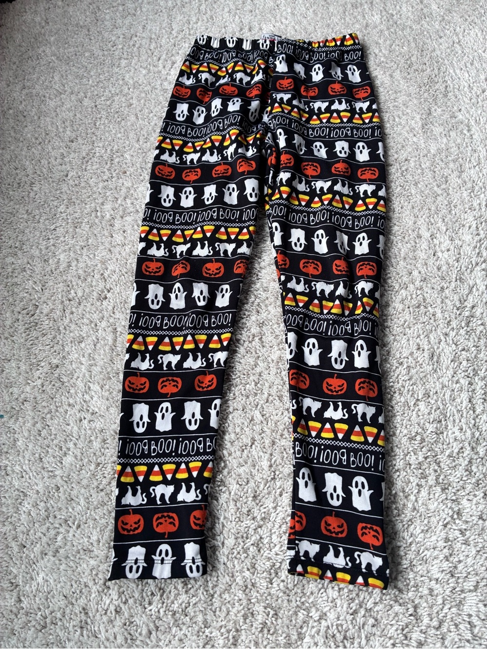 🎆🎇3for$9 Girls Halloween Fleece Leggings - - Picture 3 of 4